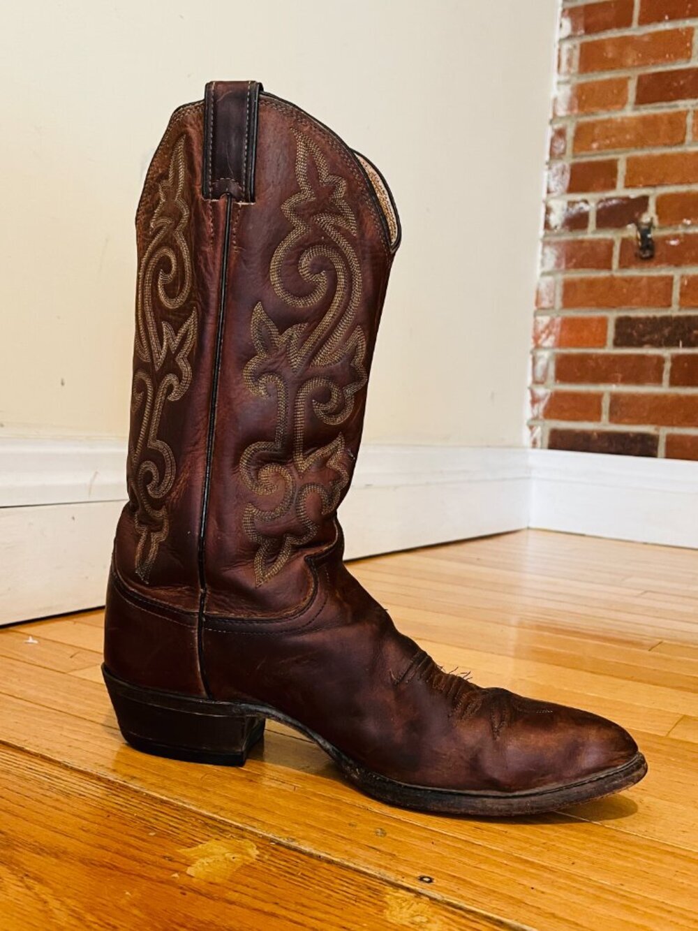 Vintage Women's JUSTIN Cowboy Boots Size 9.5 B - Picture 3 of 16